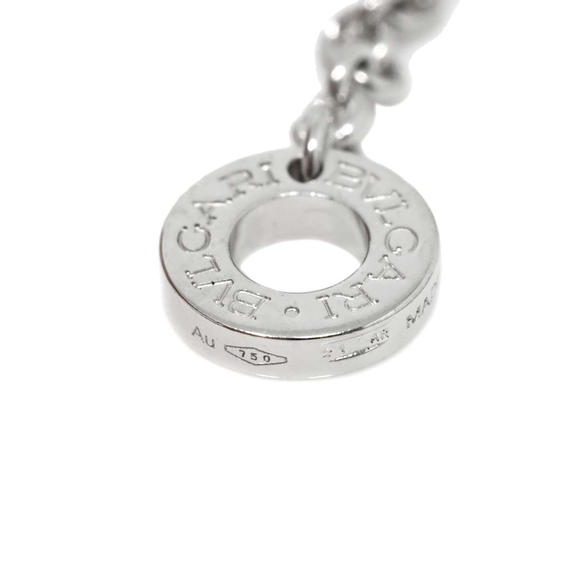 B-ZERO1 Legend Diamond Necklace 18K White Gold 750