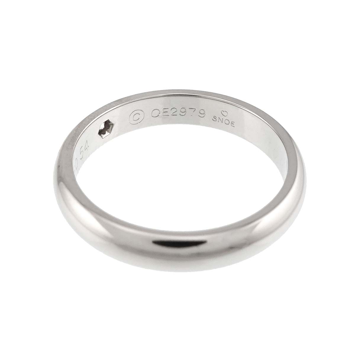 1895 Classic Diamond 1P Ring Pt Platinum size54 6.75(US)