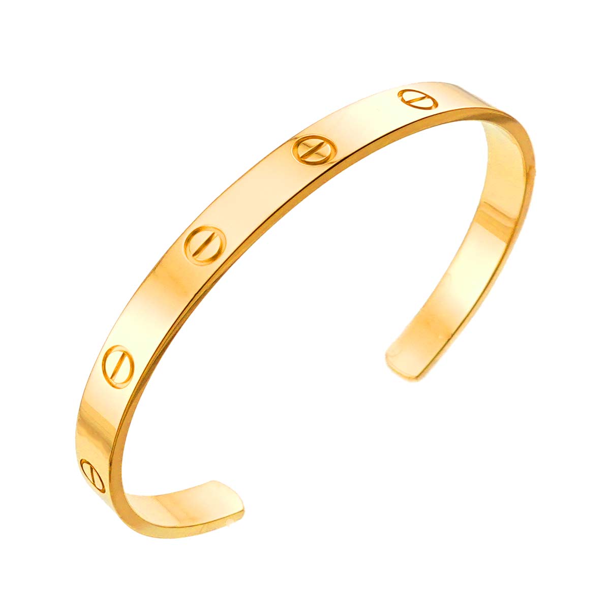 Love Bracelet Open 18K Yellow Gold 750 Size19