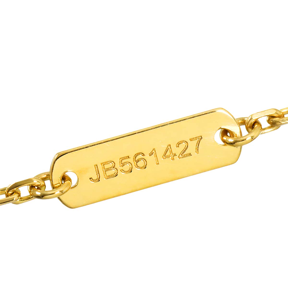 Vintage Alhambra Necklace 18K Yellow Gold 750