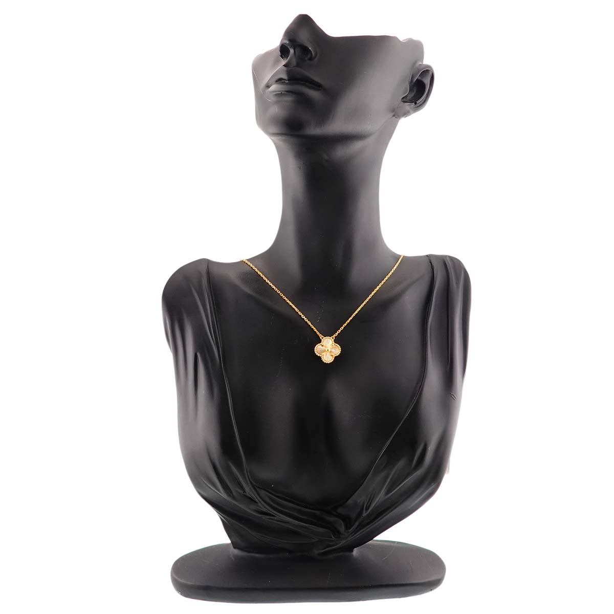 Vintage Alhambra Necklace 18K Yellow Gold 750