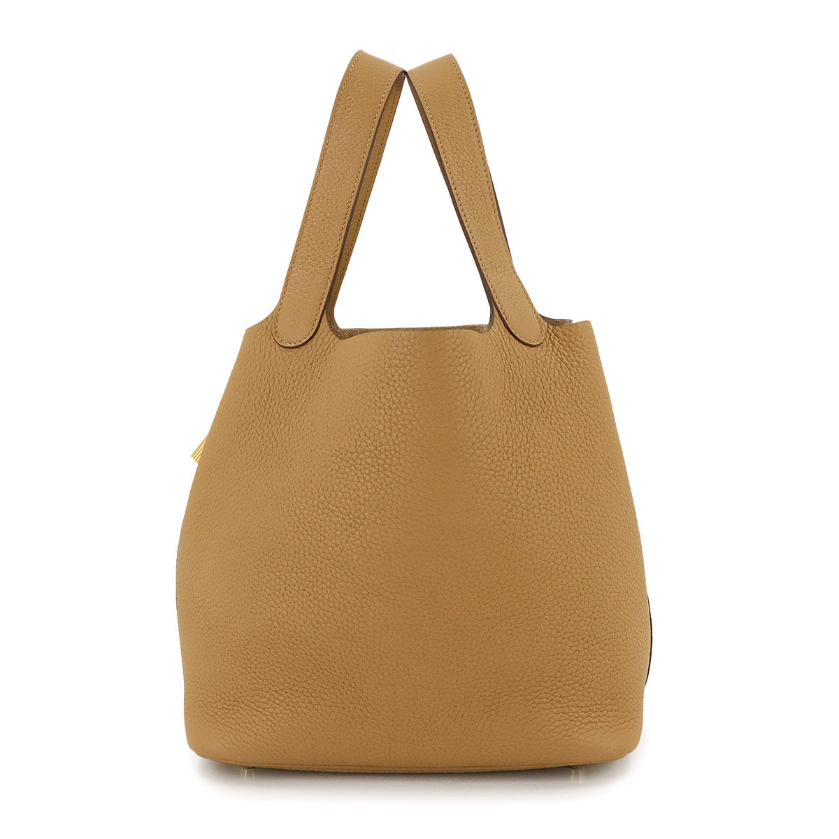 Picotin Lock MM Hand Bag Taurillon Clemence Biscuit Purse