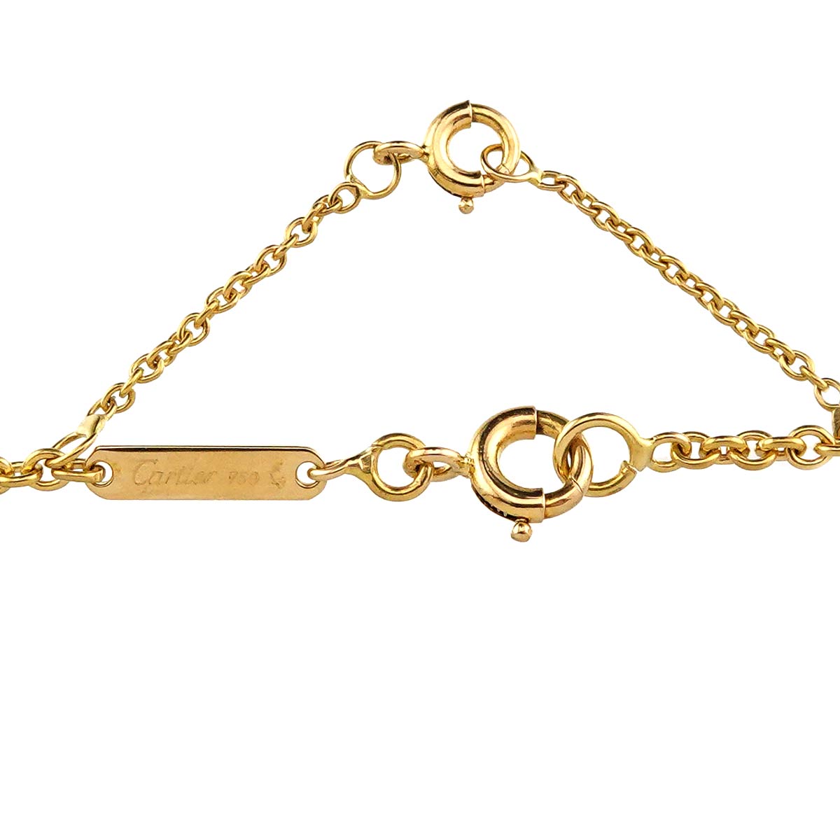 Trinity Necklace 18K YG WG PG 750