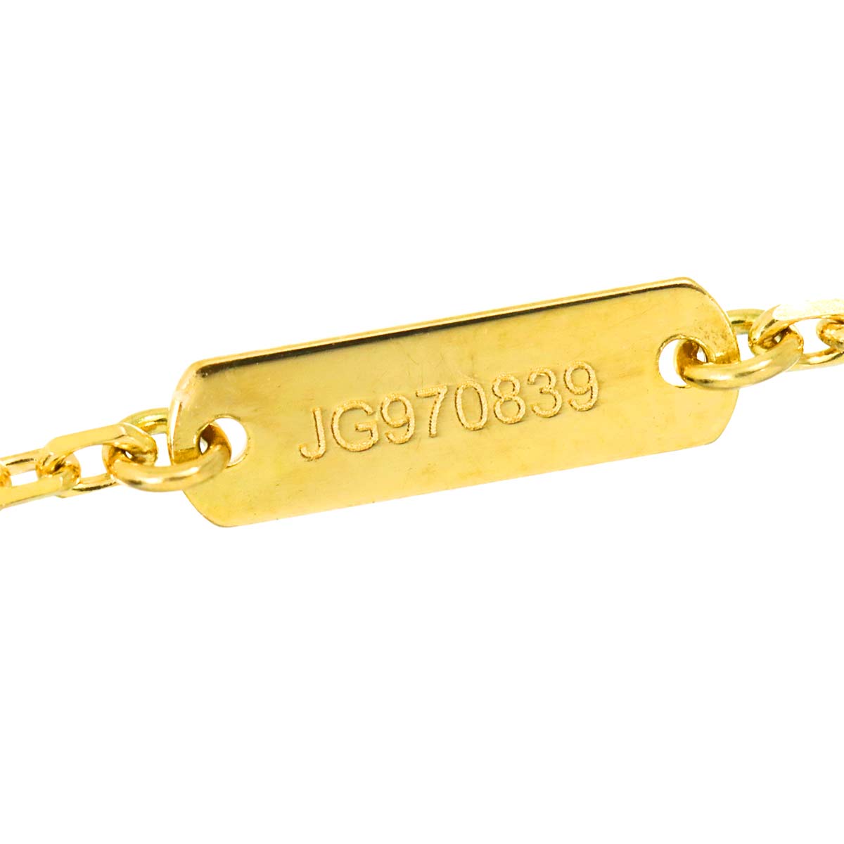 Vintage Alhambra MOP Necklace 18K YG 750