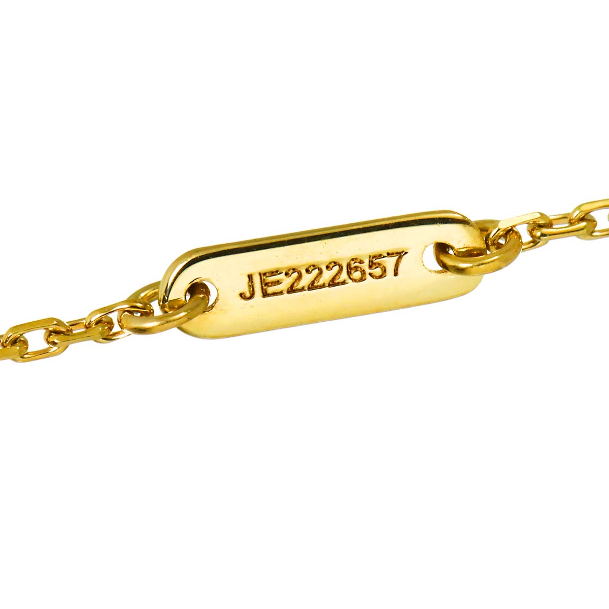 Sweet Alhambra MOP Necklace 18K YG 750