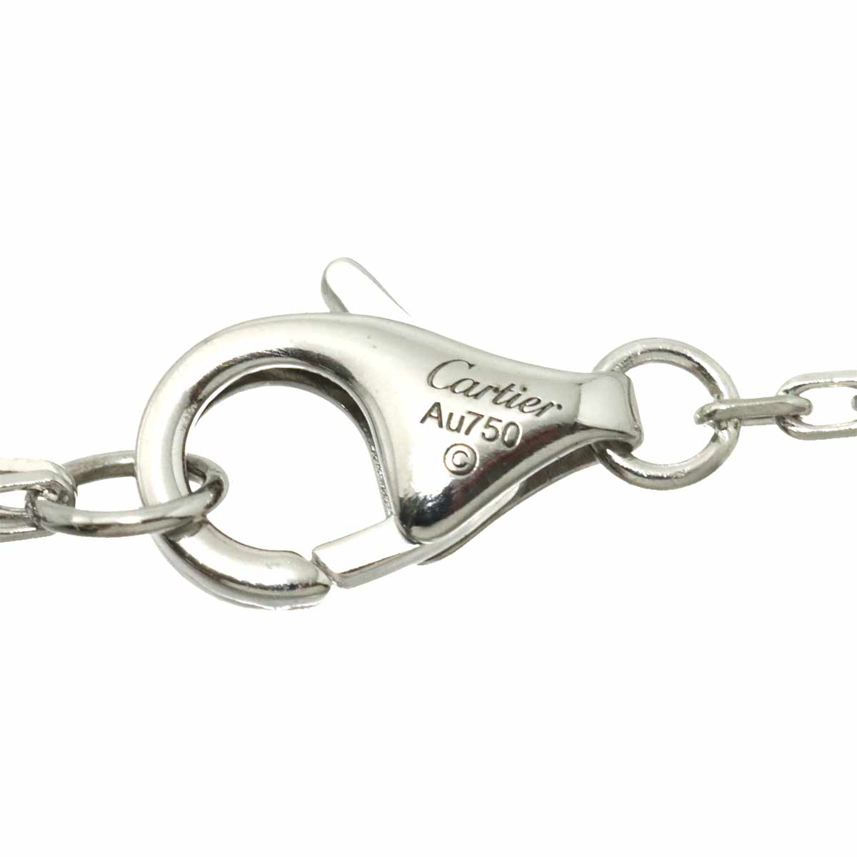 d Amour Sapphire Necklace 18K WG 750