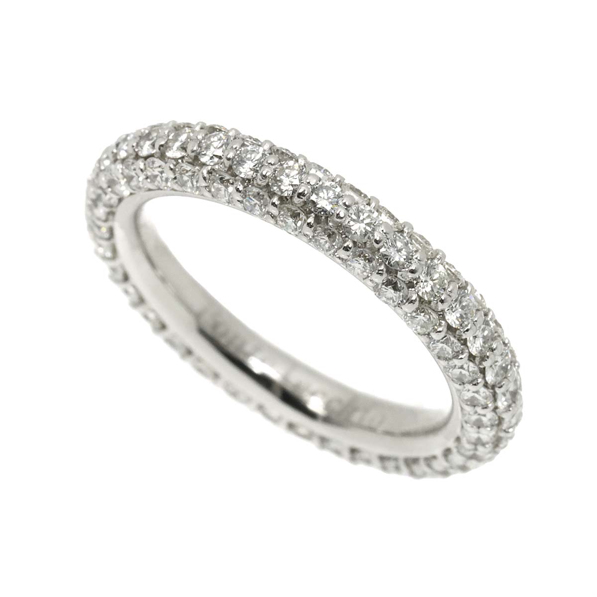 Diamond 1.38ct Ring 18K WG 750 Size3.25(US)