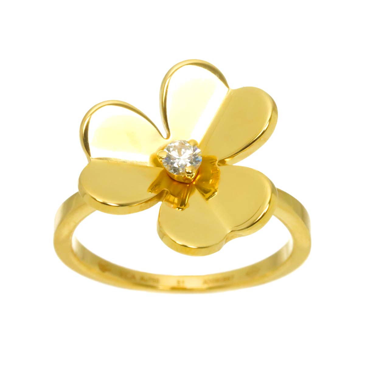 FRIVOLE Diamond Ring 18K YG 750 size51 5.5-5.75(US)