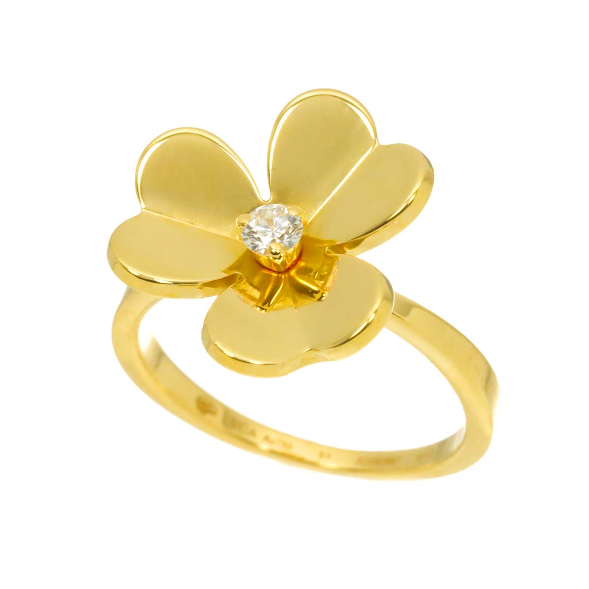 FRIVOLE Diamond Ring 18K YG 750 size51 5.5-5.75(US)