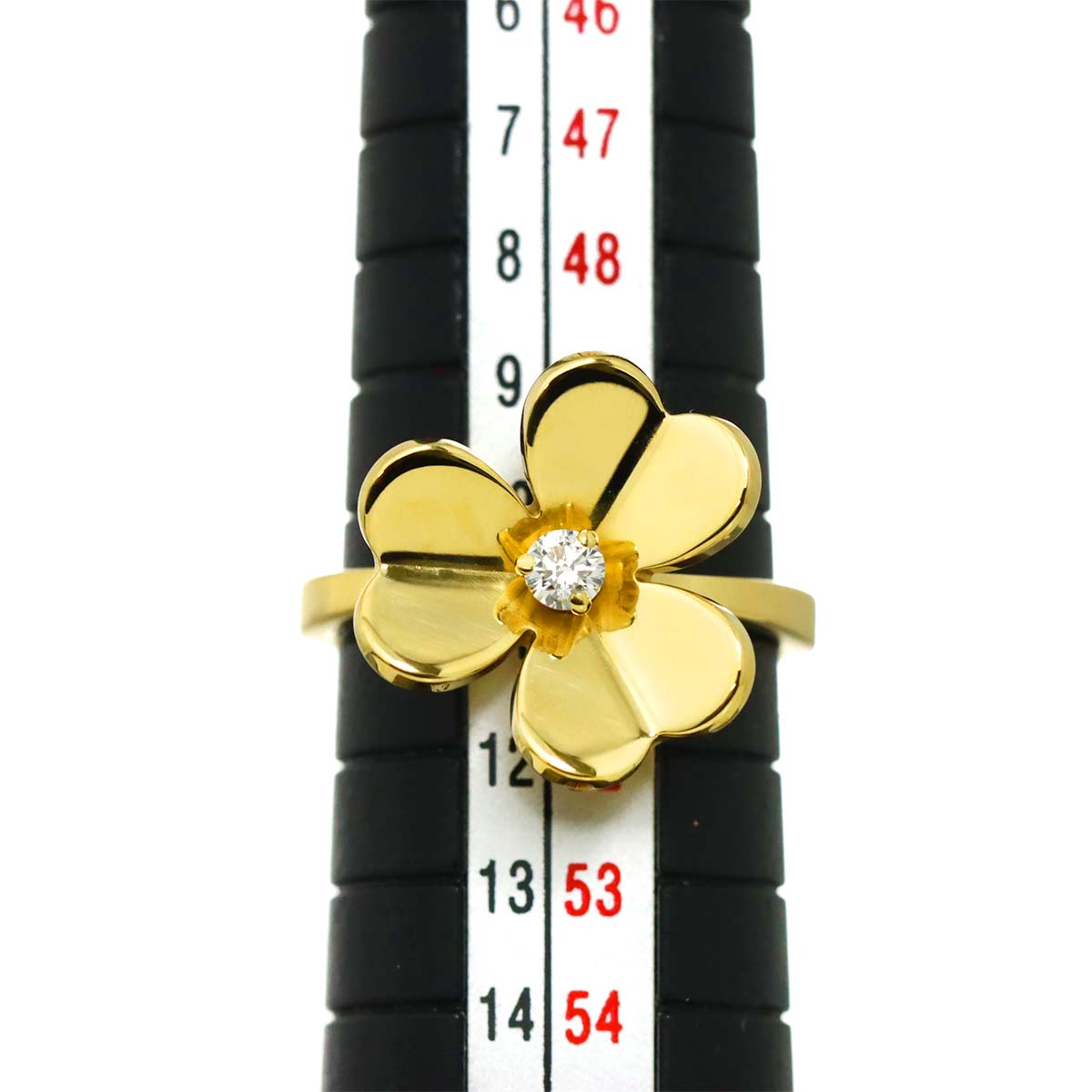 FRIVOLE Diamond Ring 18K YG 750 size51 5.5-5.75(US)