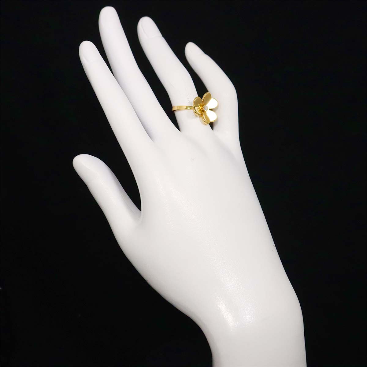 FRIVOLE Diamond Ring 18K YG 750 size51 5.5-5.75(US)