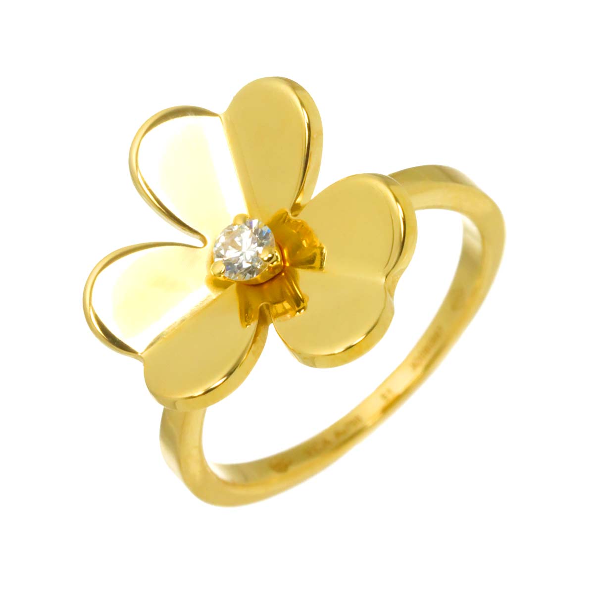 FRIVOLE Diamond Ring 18K YG 750 size51 5.5-5.75(US)