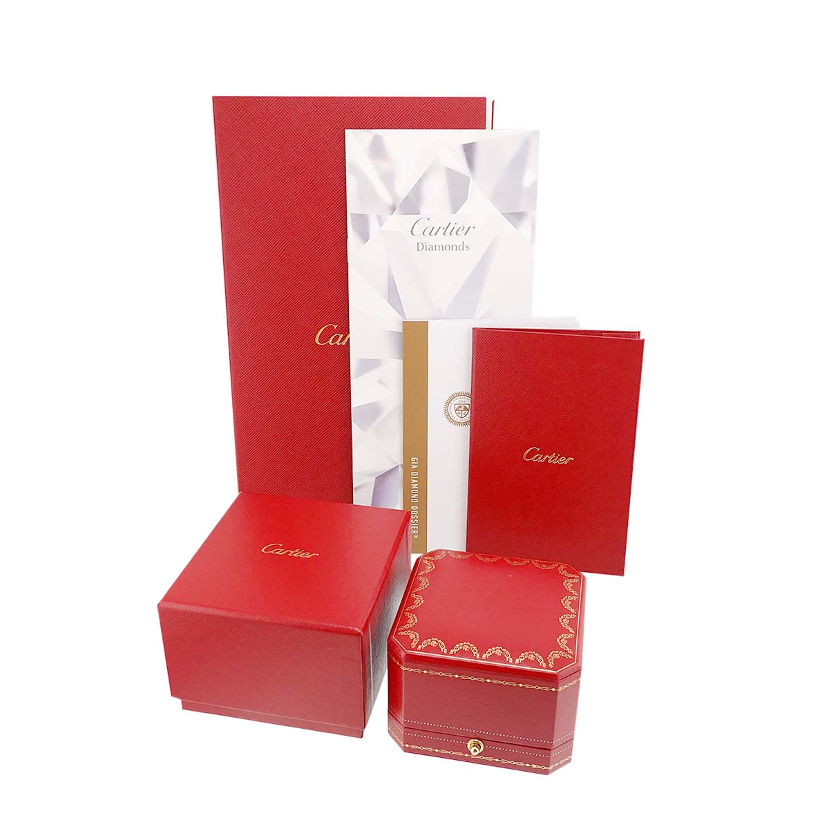 Diamond 0.26ct D/VS1/3EX Ring Platinum size49 4.75-5(US)