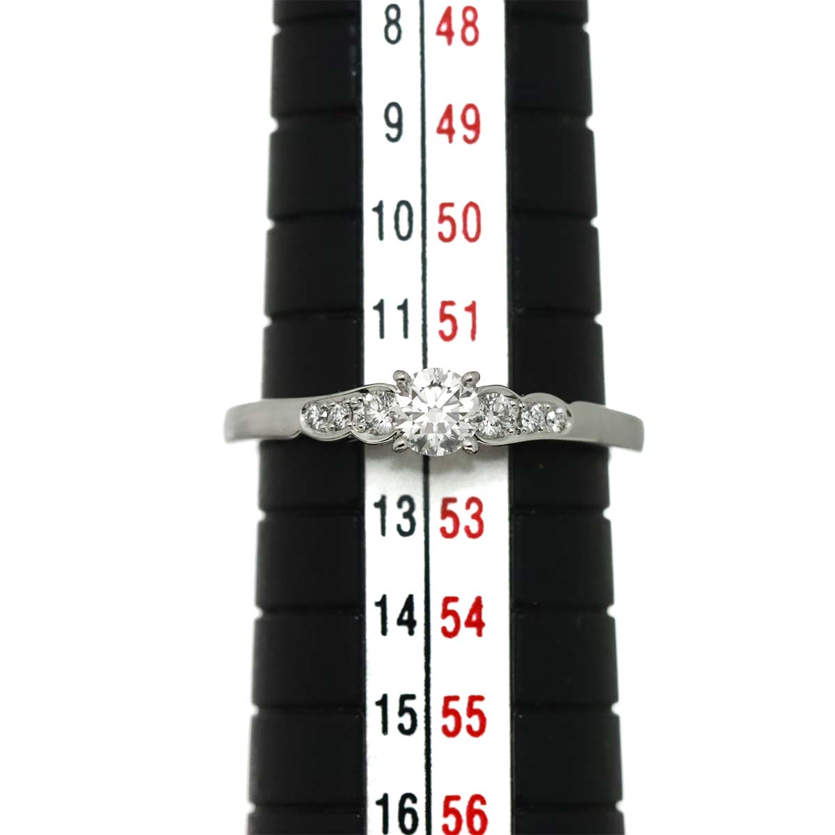 HANAURARA Diamond 0.25ct Ring Platinum Size6(US)