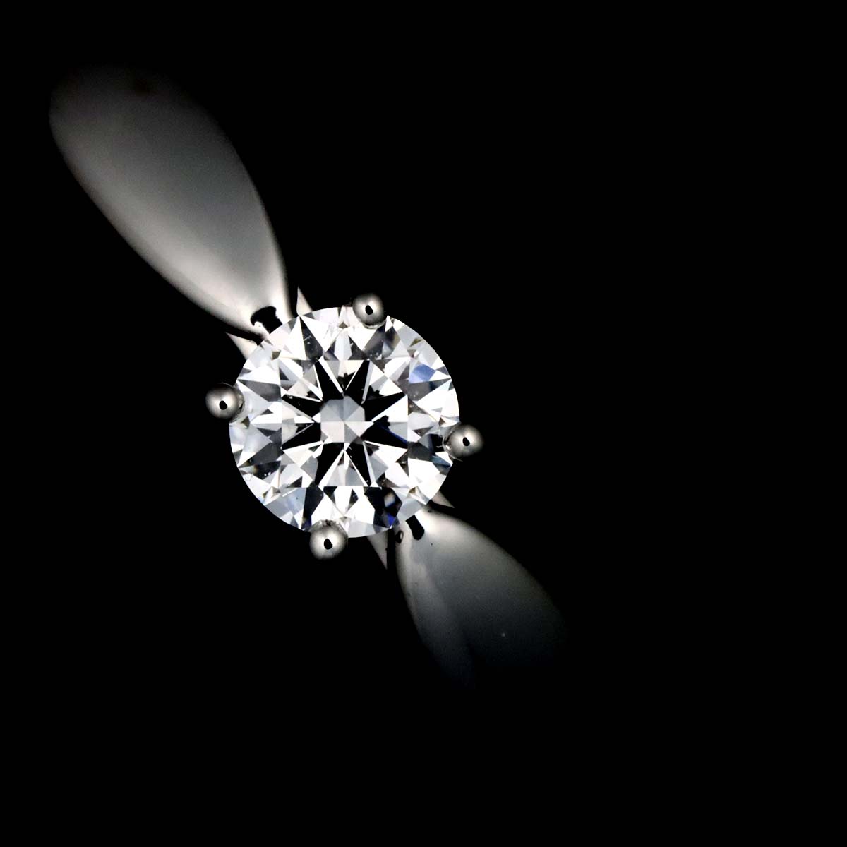 Harmony Diamond 0.23ct E/VVS1/3EX Ring Platinum Size4.5(US)