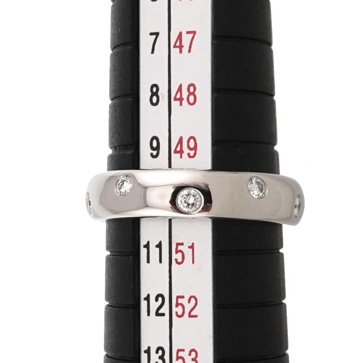 Dots Diamond Ring Platinum Size5.25(US)