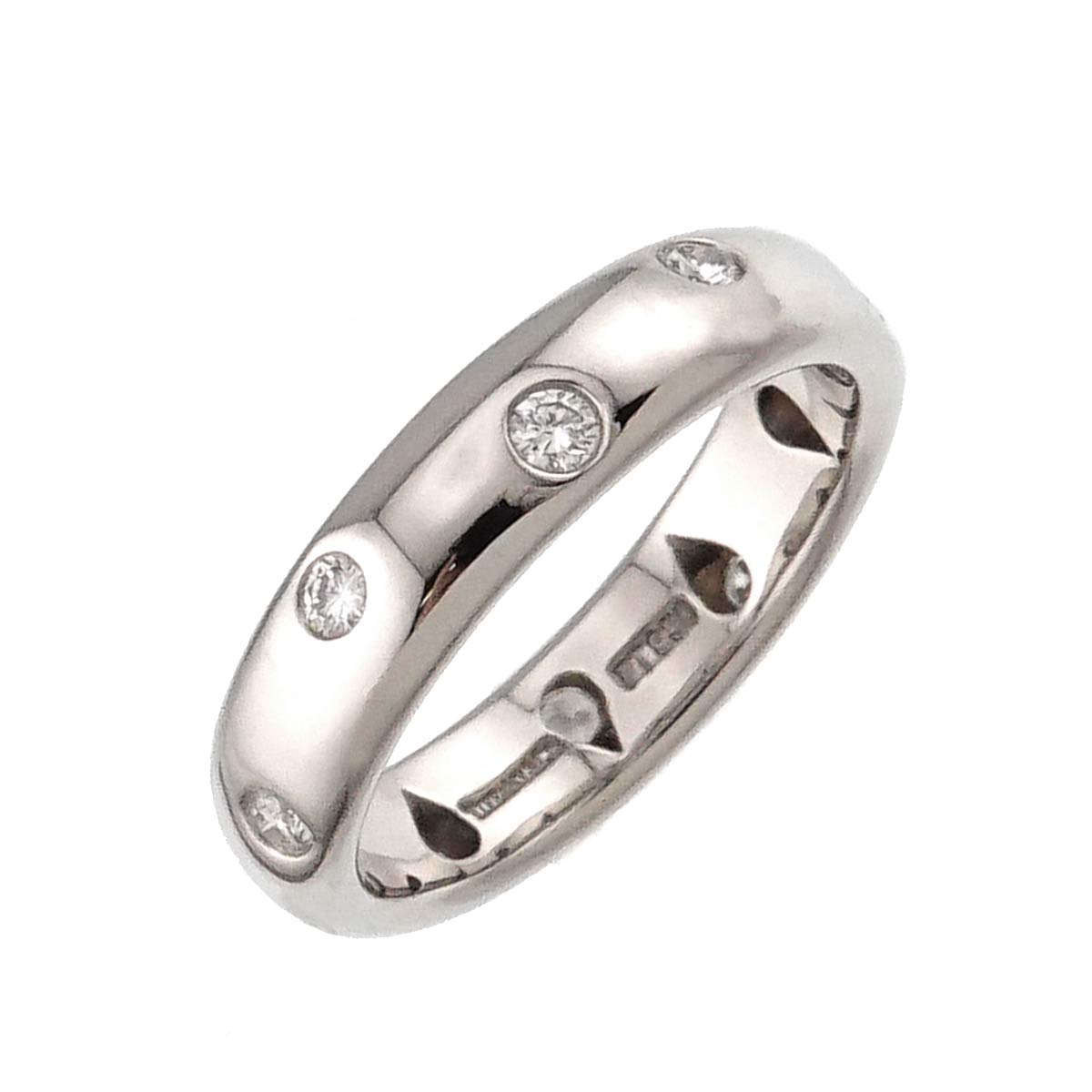 Dots Diamond Ring Platinum Size5.25(US)