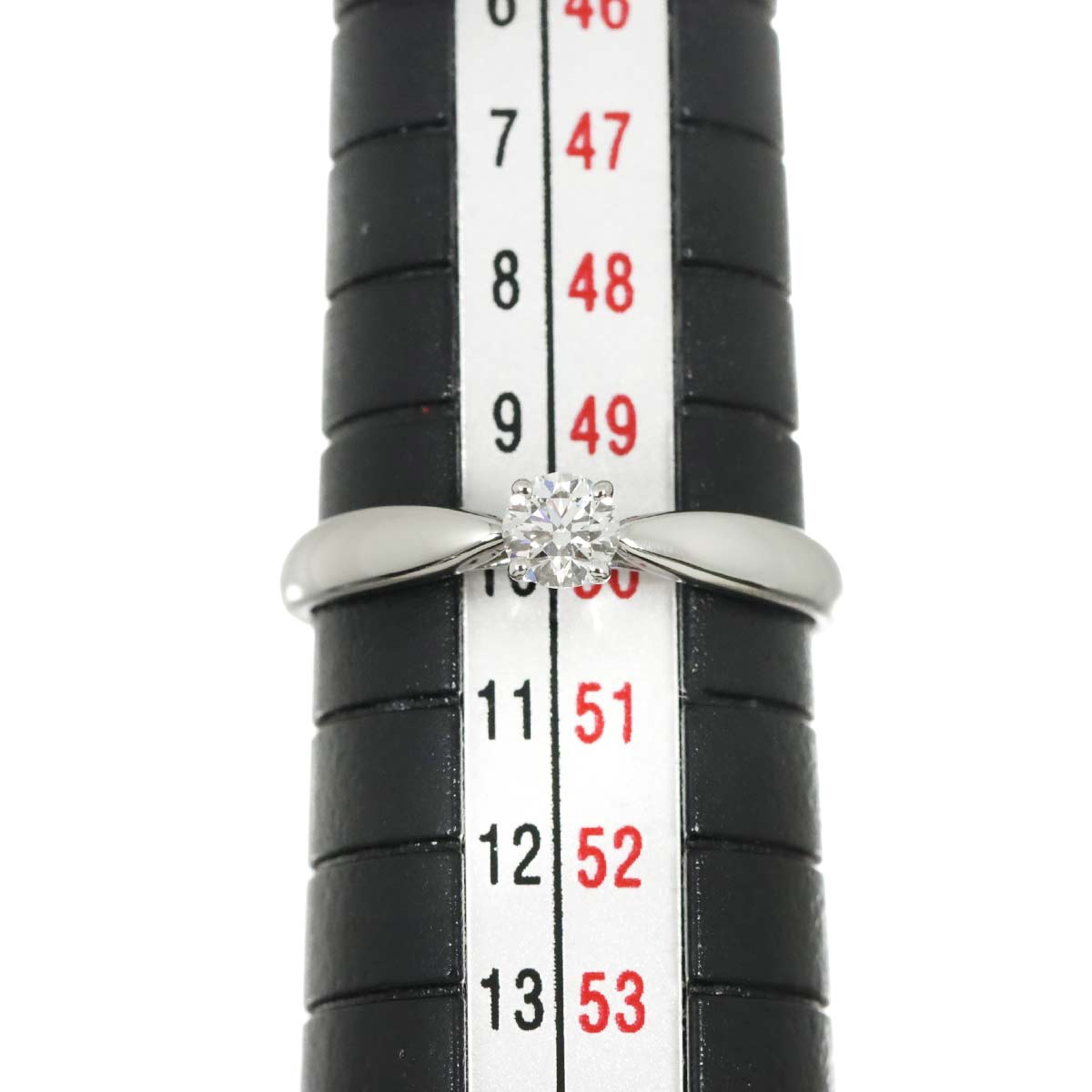 Harmony Diamond 0.18ct E/VS1/3EX Ring Pt Size5.25(US)