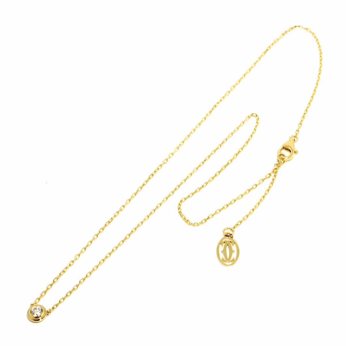 d Amour Diamond Necklace LM 18K Yellow Gold 750