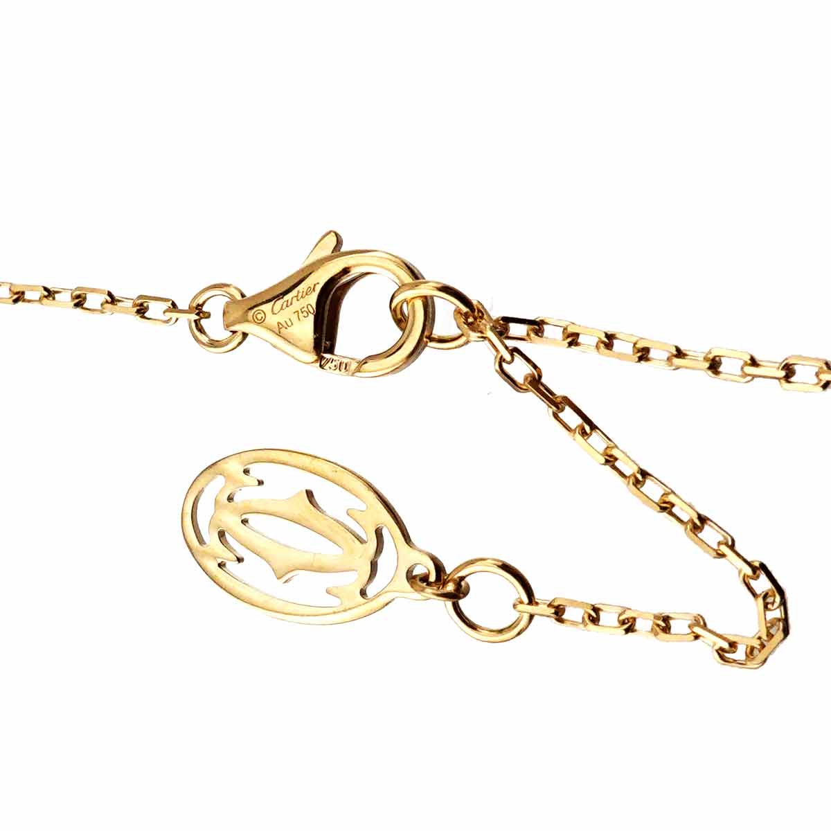 d Amour Diamond Necklace LM 18K Yellow Gold 750