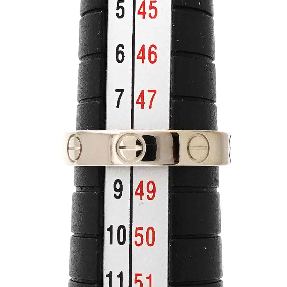 Mini Love Ring 18K White Gold 750 size48 4.5(US)