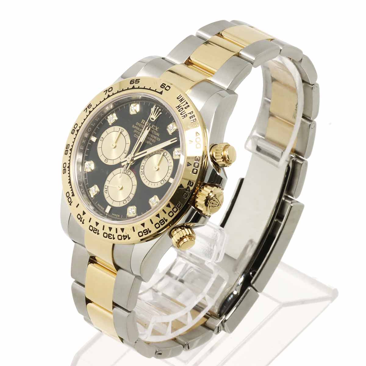 Daytona 126503G Serial Random 8P Diamond 750 Yellow Gold