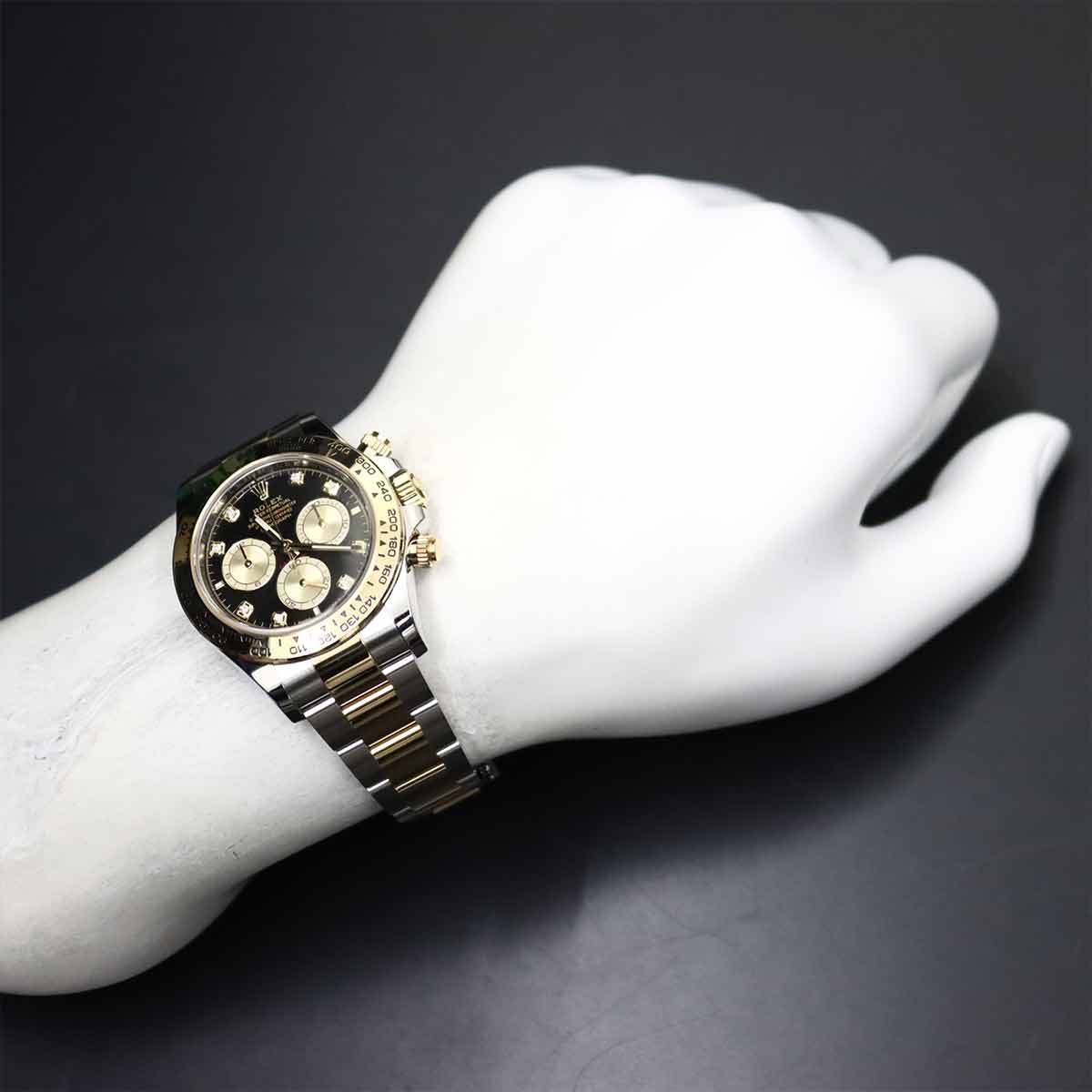 Daytona 126503G Serial Random 8P Diamond 750 Yellow Gold