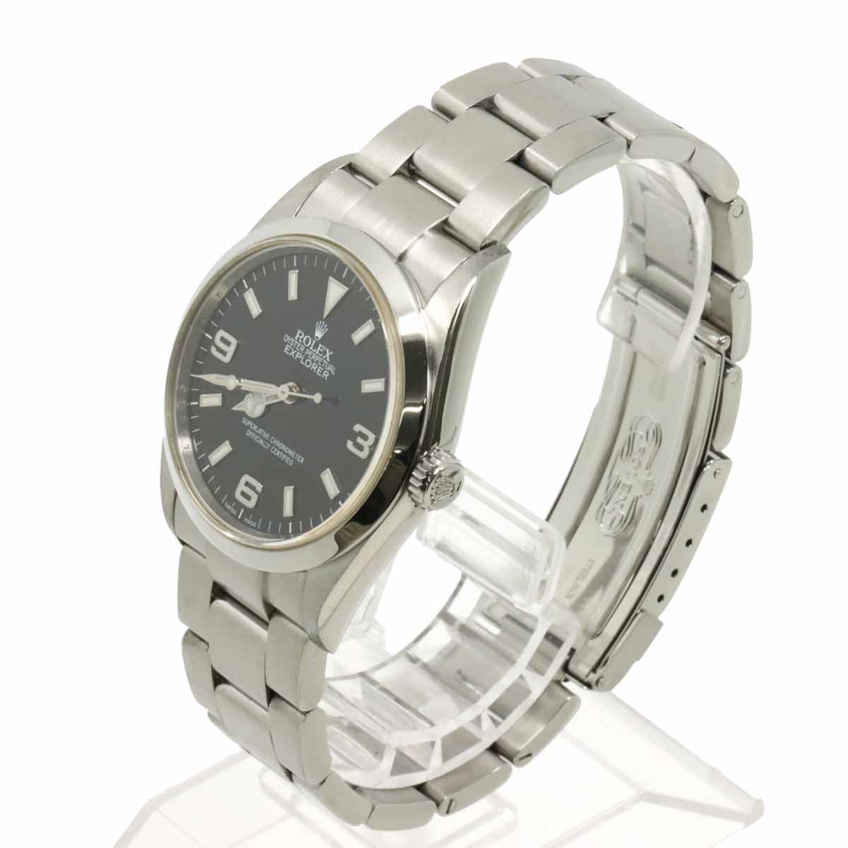 Explorer 1 114270 Serial Z Automatic Black Dial Mens Watch