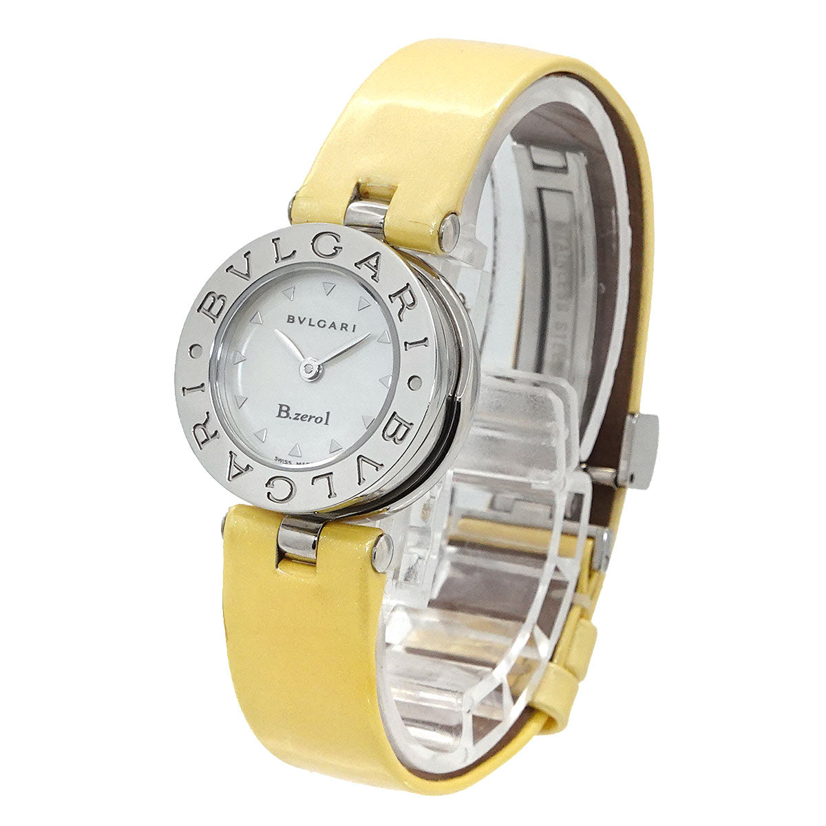 B-Zero1 BZ22S Quartz White Shell Dial Ladies Watch
