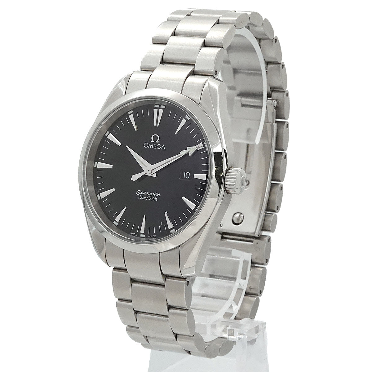 Seamaster Aqua Terra 2517.50 Quartz Black Dial Mens Watch