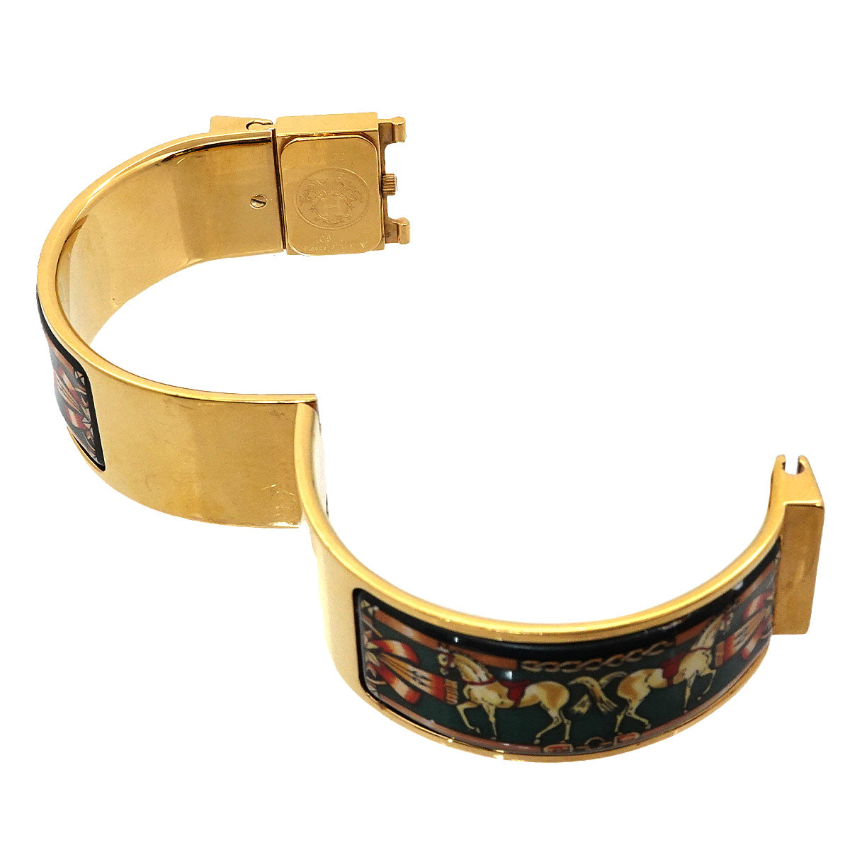 Loquet LO1.201 Quartz Gold Dial Ladies Bngle Watch