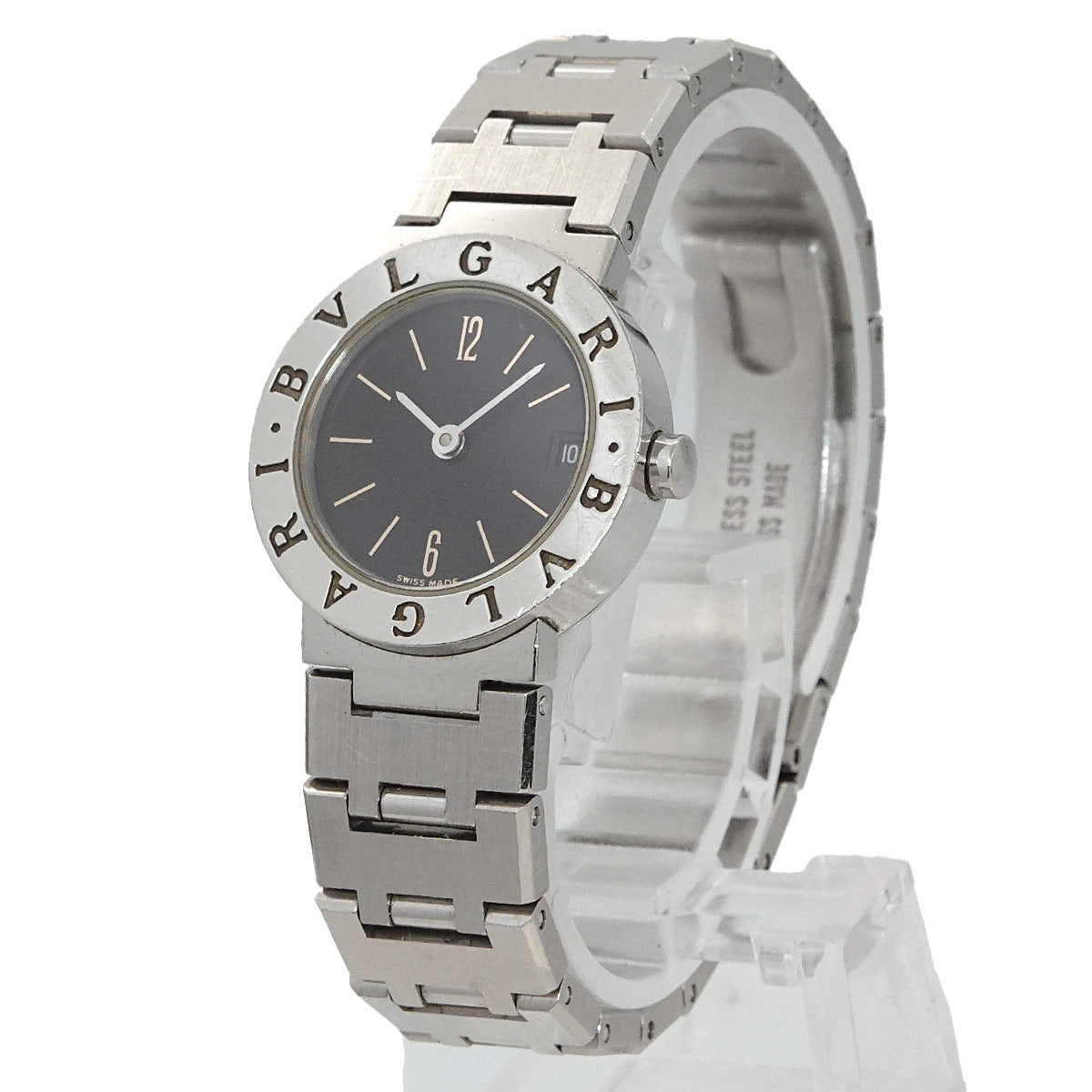 BVLGARIBVLGARI BB23SS Quartz Black Dial Ladies Watch