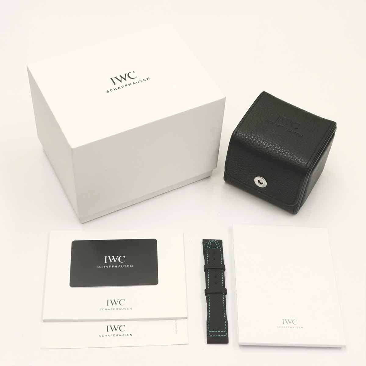 Pilot Watch Chronograph IW388108 Automatic Black Dial Mens