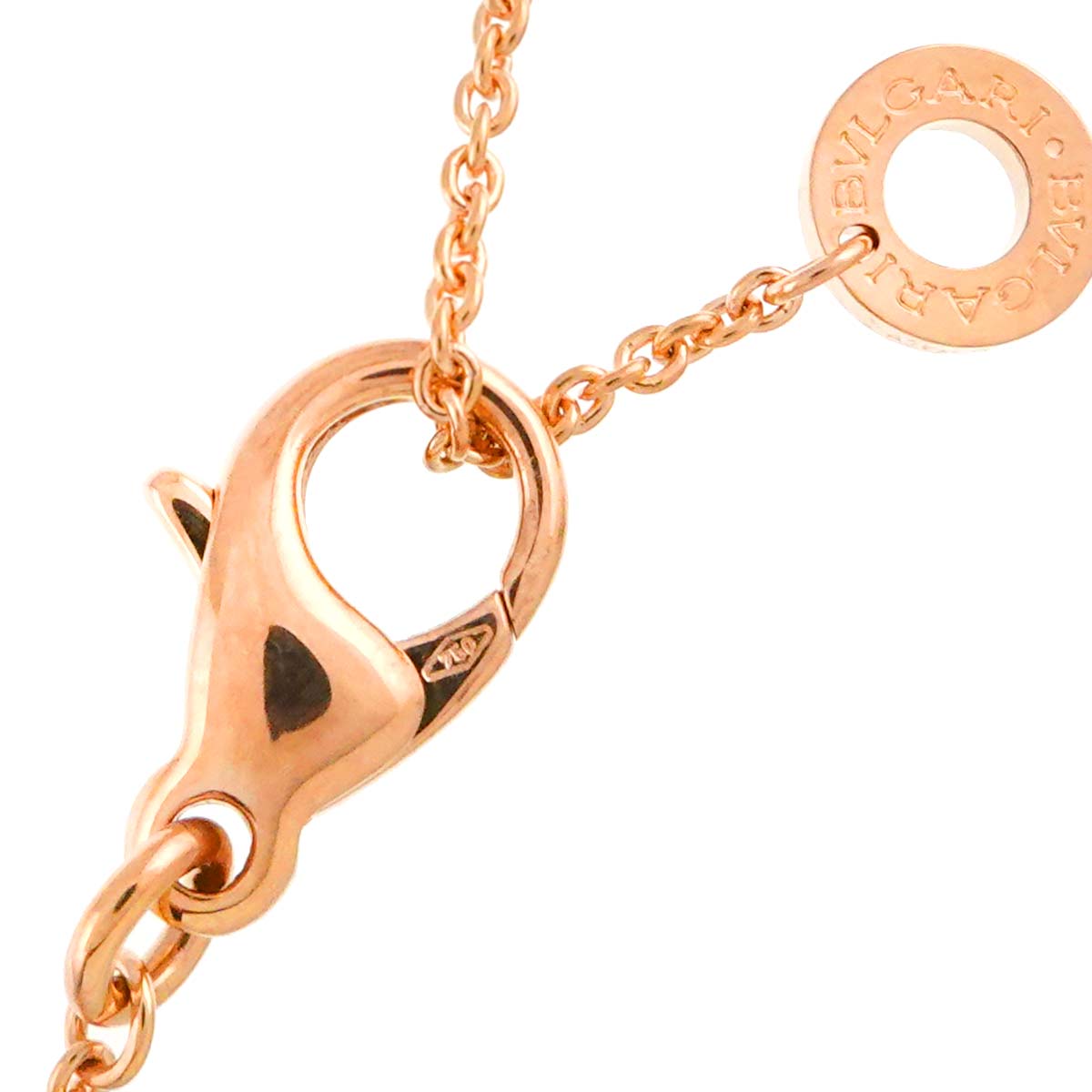 Cabochon Necklace 18K Pink Gold 750