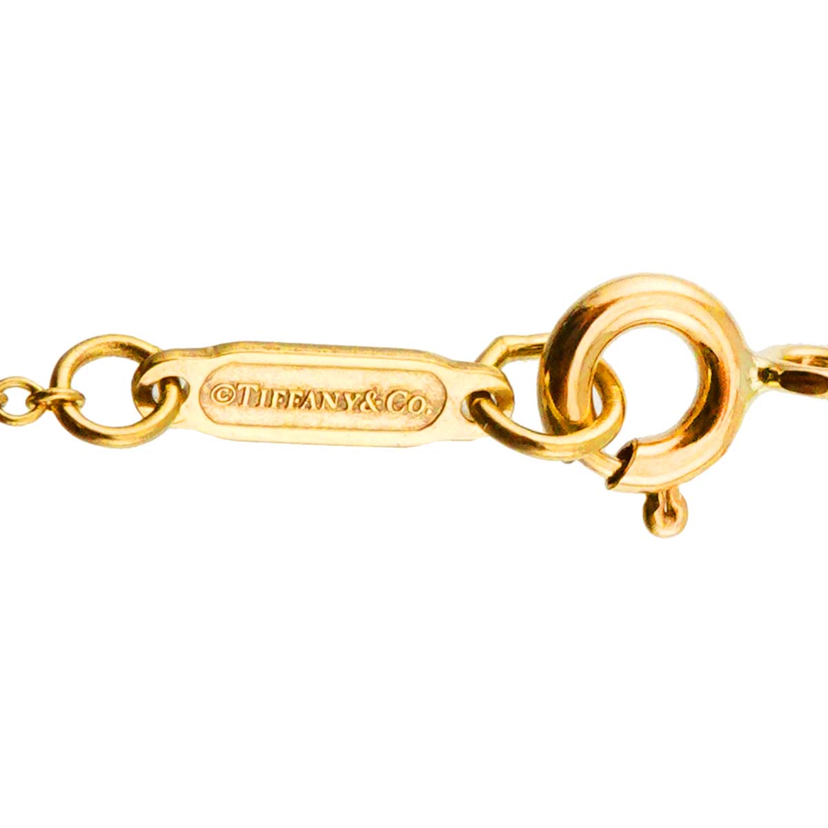 Ribbon Necklace 18K Yellow Gold 750