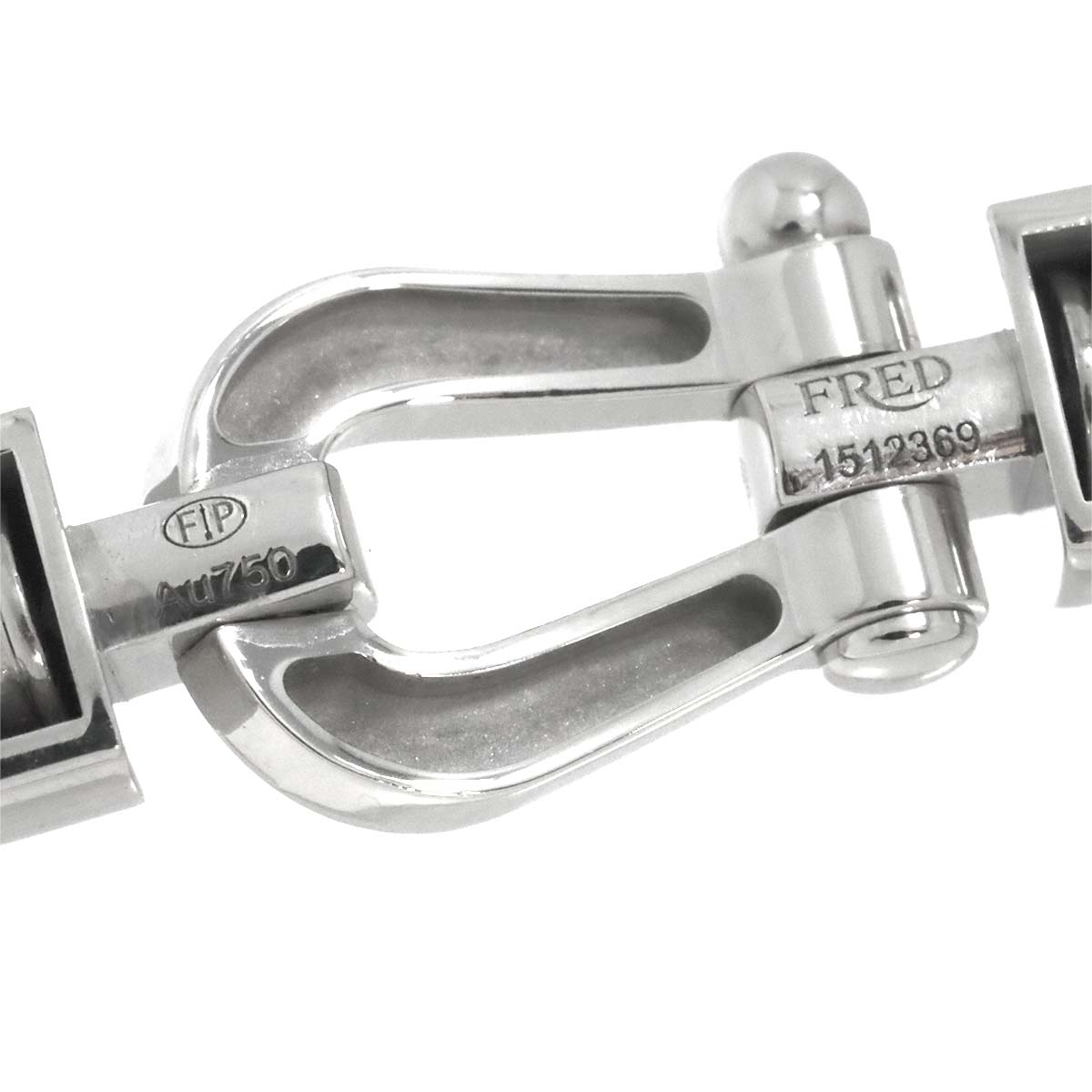 Force 10 MM Bracelet 18K WG 750 Steel size15