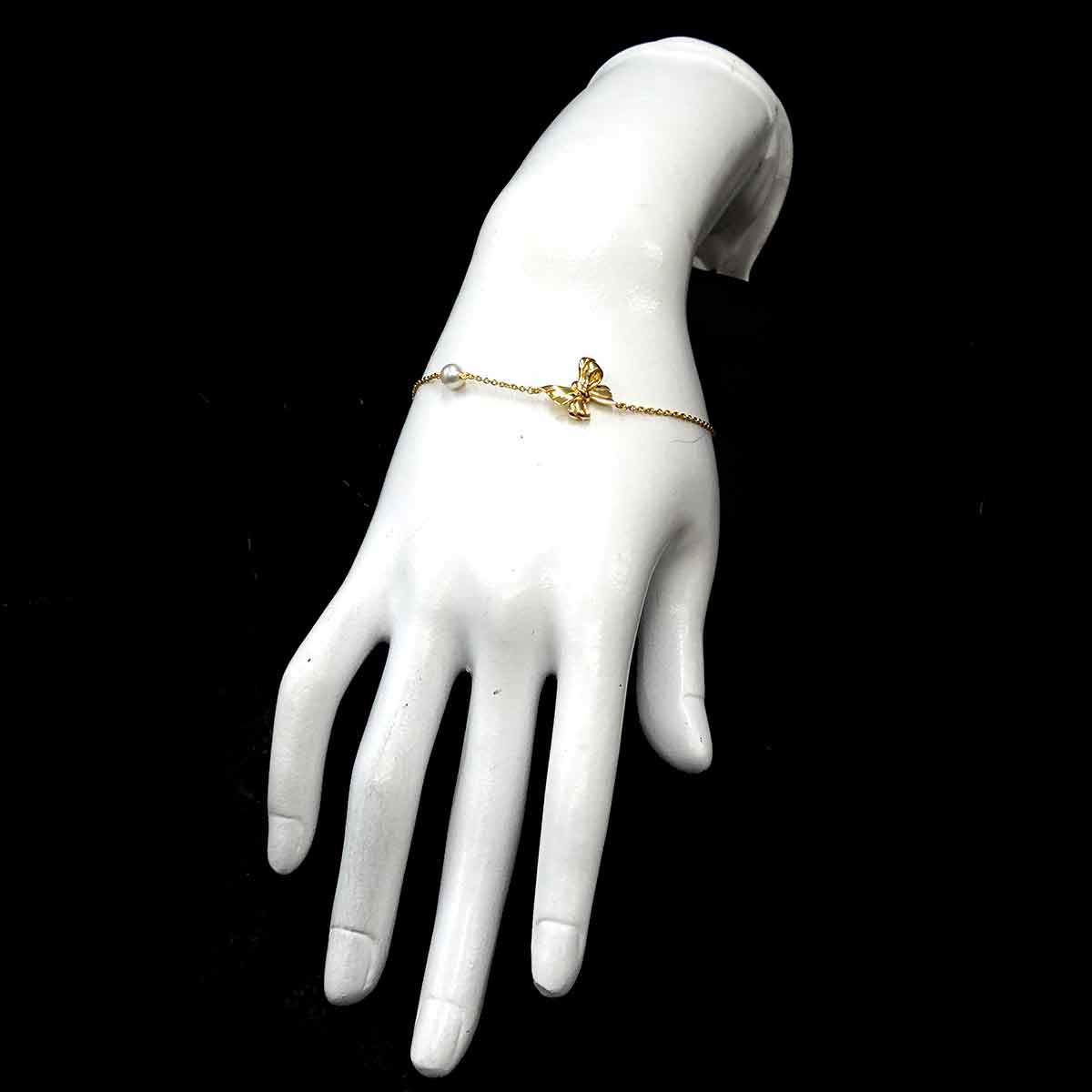 Akoya Pearl 5.2mm Bracelet 18K YG 750