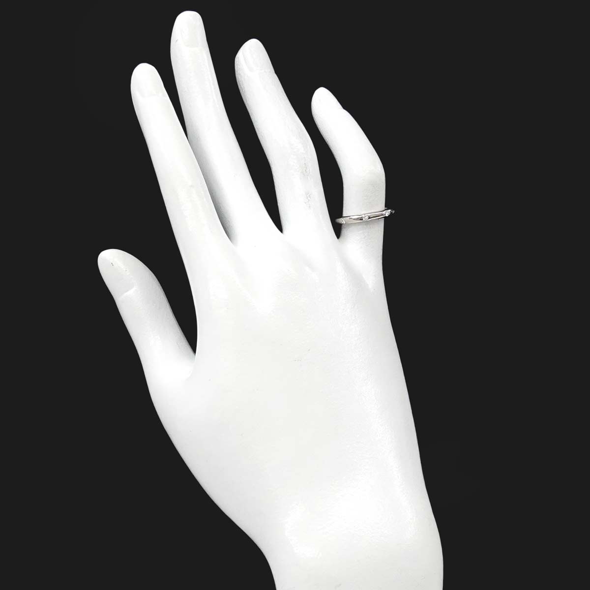 Fedi Diamond 3P Ring Platinum Size4(US)