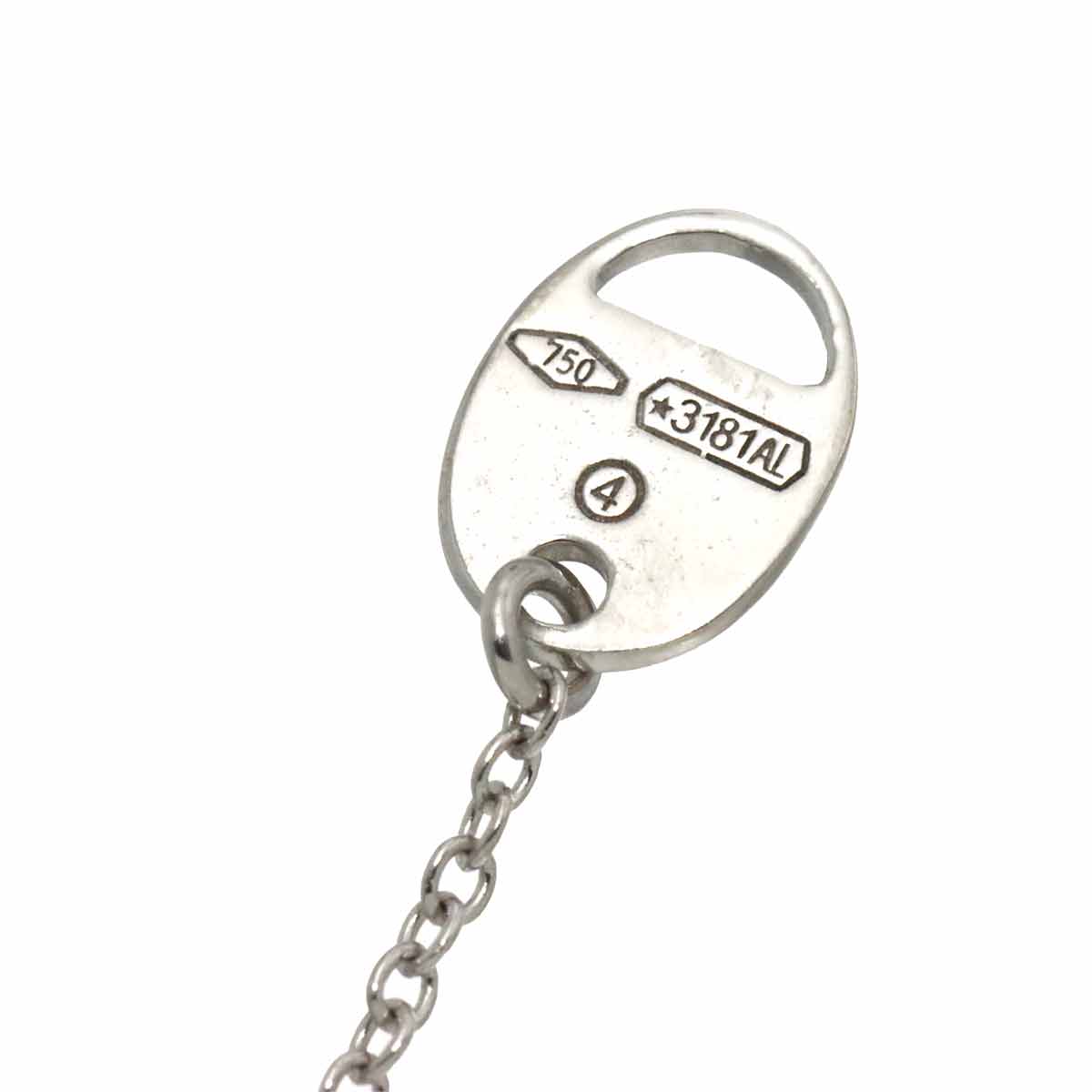 Belle Epoque Diamond Ruby Cross Necklace XXS 18K WG 750