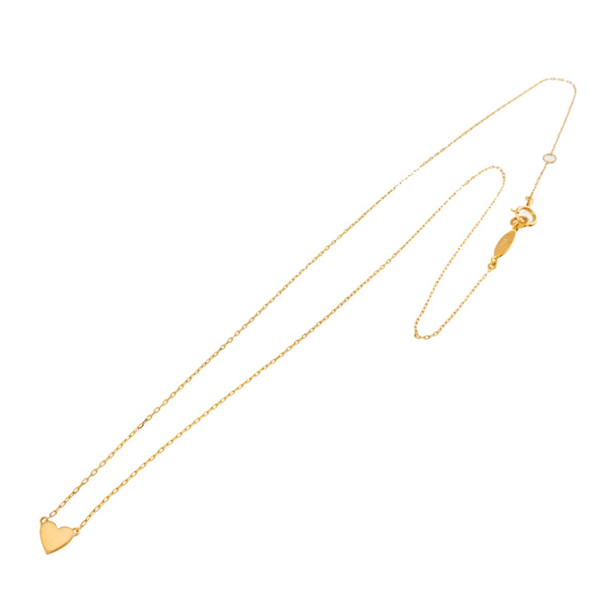 Heart Necklace 18K Yellow Gold 750