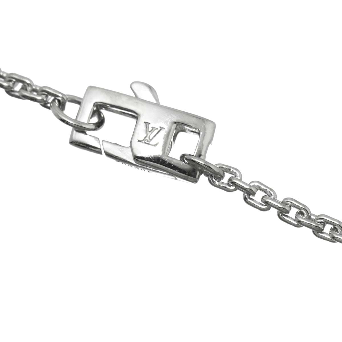 Pendentif Sapphire Diamond Necklace 18K WG 750