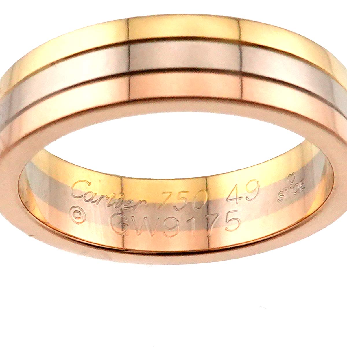 Vendome Ring 18K YG WG PG 750 size49 4.5-4.75(US)