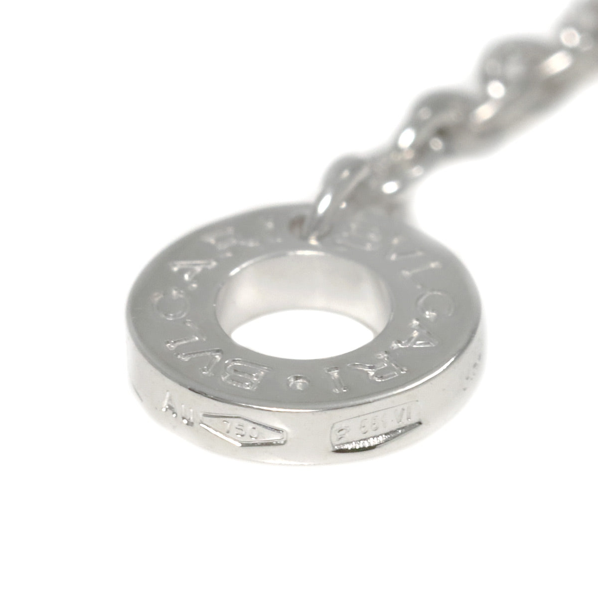 BVLGARIBVLGARI Diamond Bracelet K18 White Gold 750 sizeML