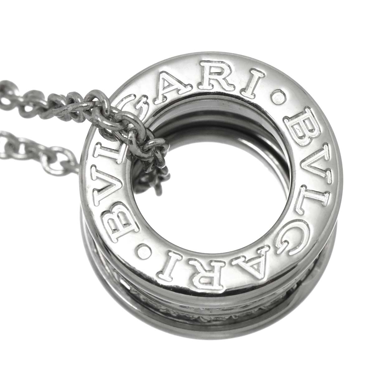 B-ZERO1 Diamond Necklace 18K WG White Gold 750