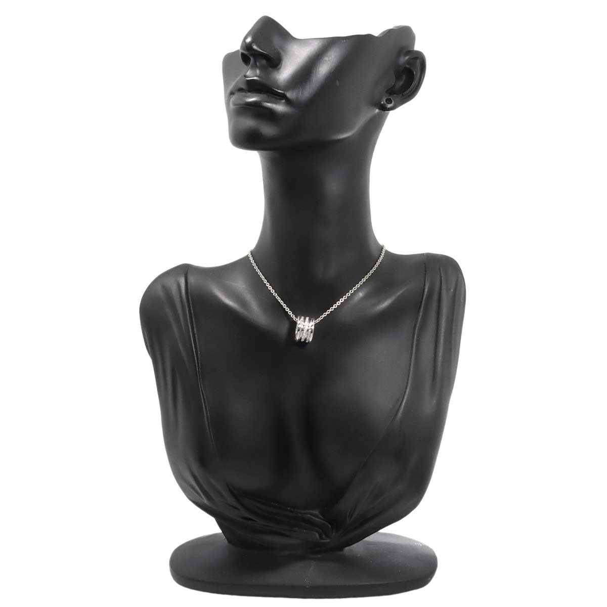 B-ZERO1 Diamond Necklace 18K WG White Gold 750