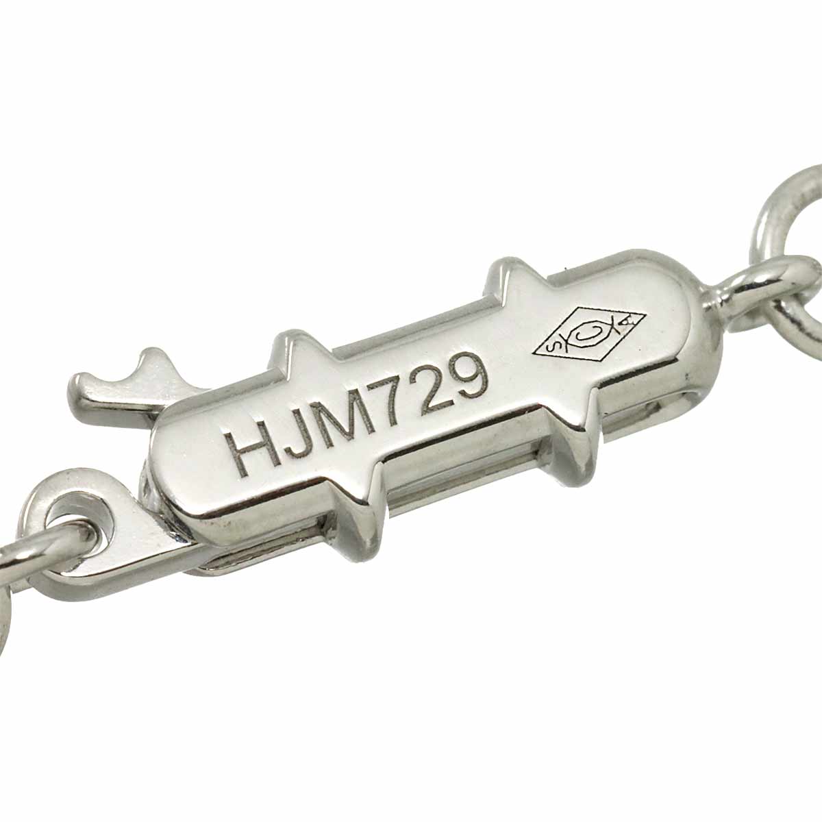 Trinity Diamond Necklace 18K WG 750 Ceramic