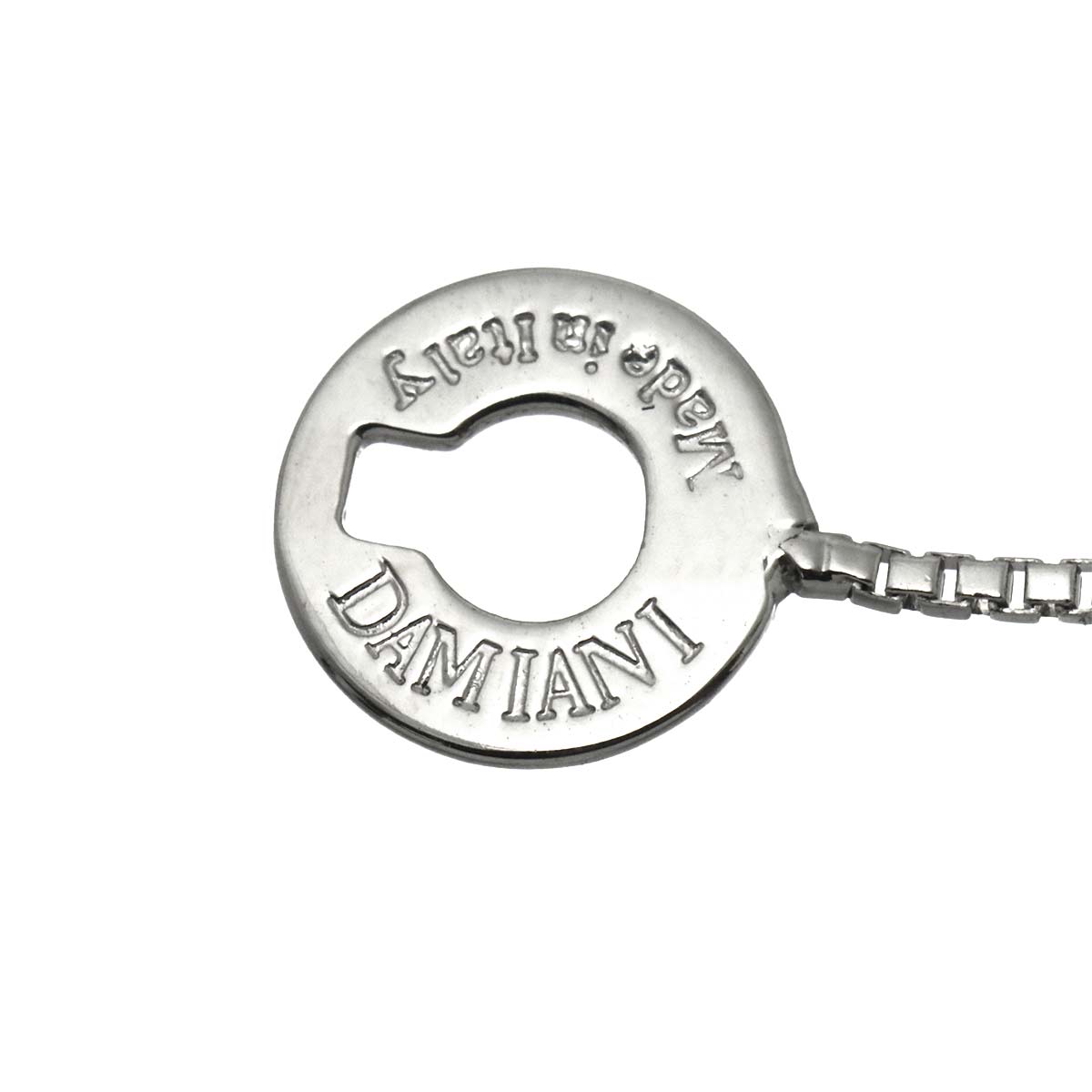 Ruby Diamond Necklace 18K WG 750