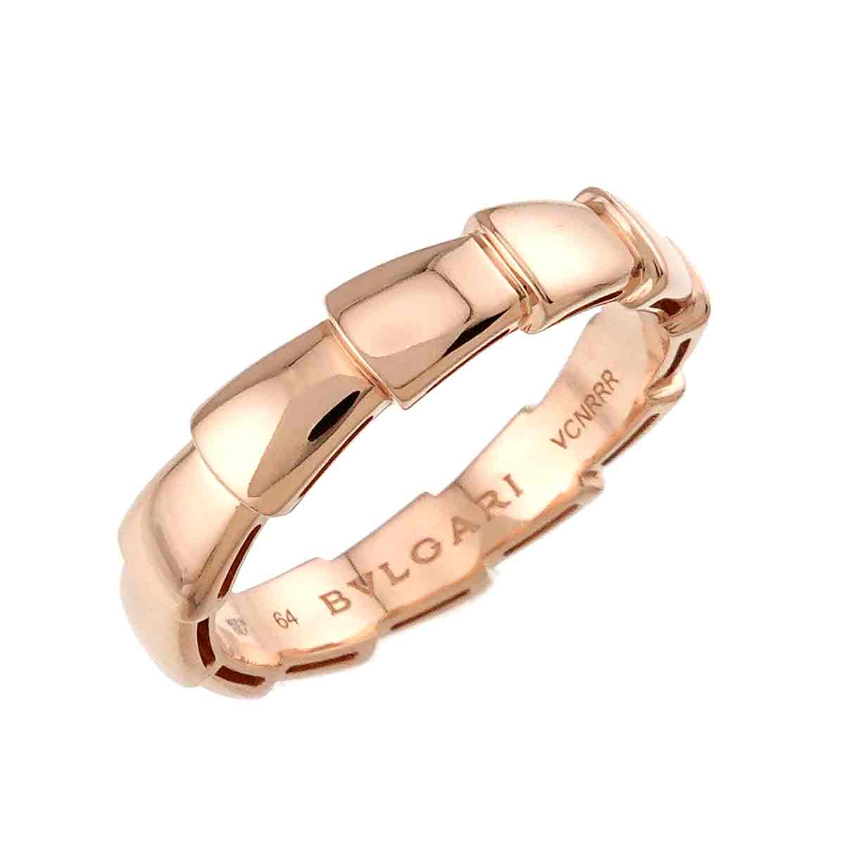 Serpenti Viper Ring 18K PG 750 size64 10.25-10.5(US)