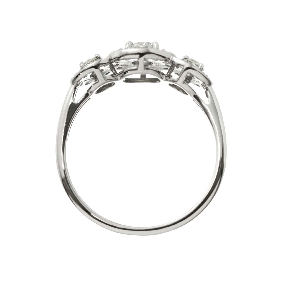 Diamond 0.75ct Ring Pt Platinum size7.25(US)