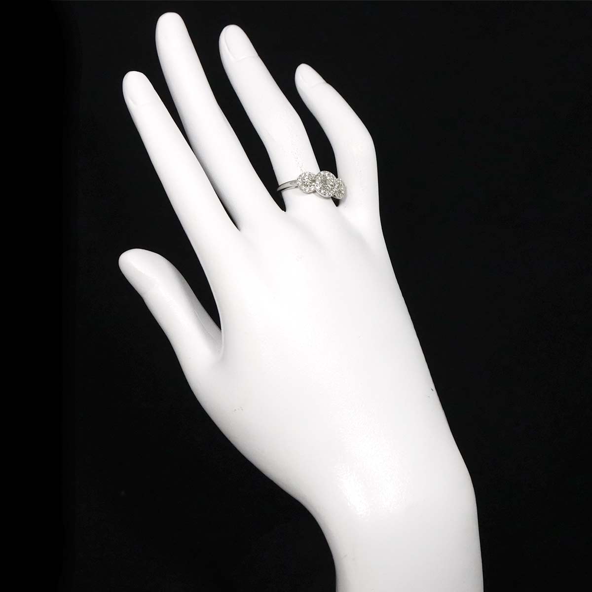 Diamond 0.75ct Ring Pt Platinum size7.25(US)